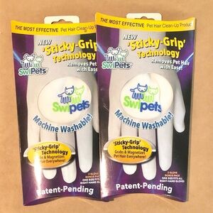 Pet Hair Cleaning Gloves 2 packs